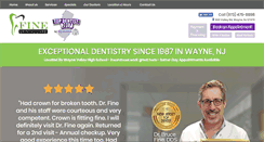 Desktop Screenshot of finedentalcare.com